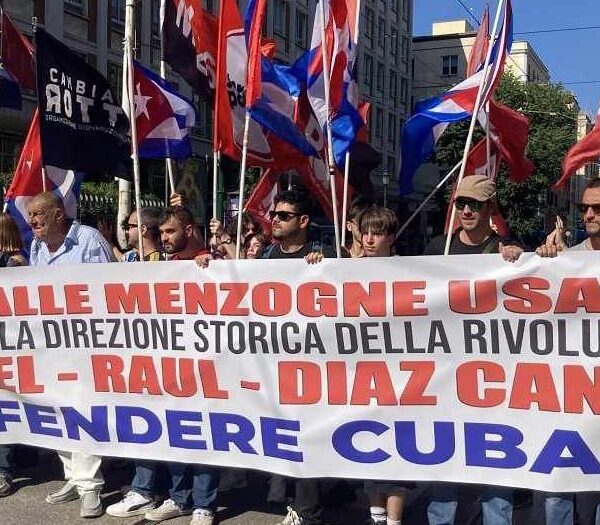 Ganan fuerza en Italia movilizaciones y declaraciones de apoyo a Cuba