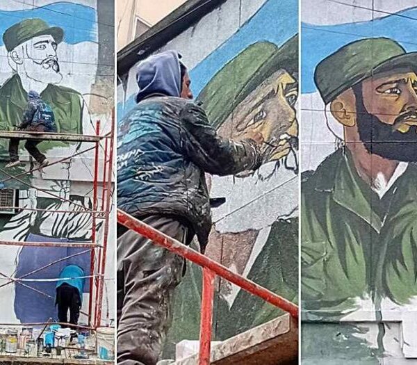 100 murales por Fidel Castro en Argentina