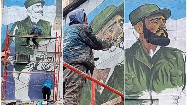 100 murales por Fidel Castro en Argentina