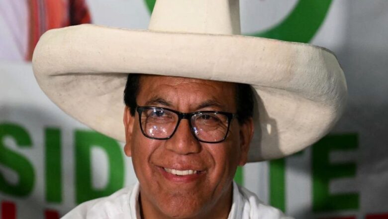 Candidato renunciará a Presidencia peruana ante posible obstruccionismo
