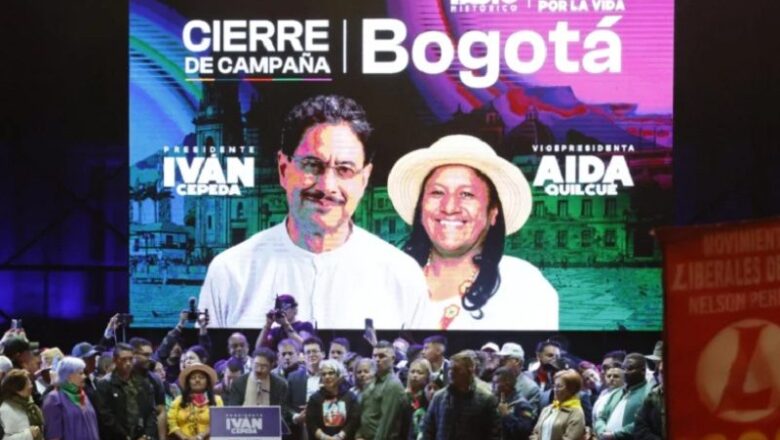 Elecciones en Colombia: Iván Cepeda afirma su objetivo de ganar en primera vuelta