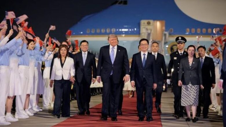 Donald Trump en China para reunirse con Xi Jinping