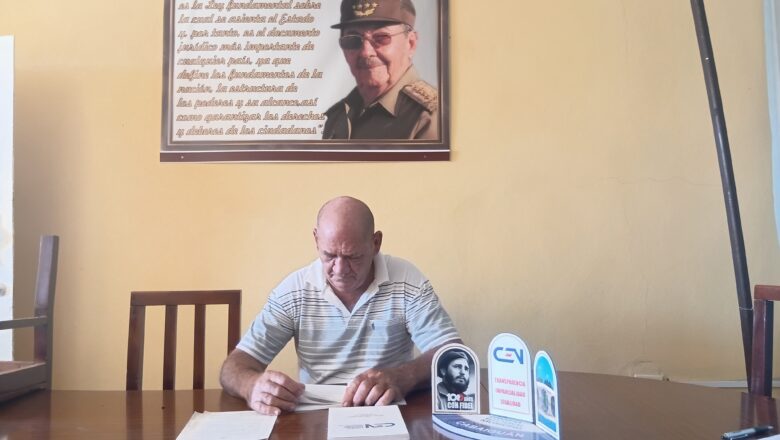 Emerio: Compromiso con el Consejo Electoral de Cabaiguán (+ Audio)