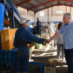 Presidente cubano recorre entidades del Grupo Empresarial de Reciclaje