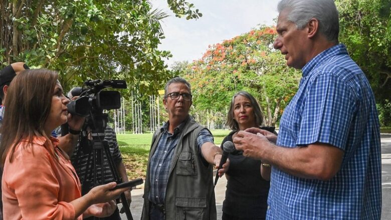 Díaz-Canel explica prioridades diseñadas para superar dificultades del momento actual en Cuba