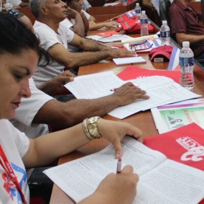 Participa delegación espirituana en clausura del 22 Congreso de la CTC