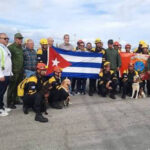 Brigada cubana de rescatistas en Venezuela