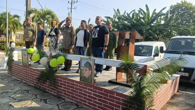 Celebró Sector Militar de Cabaiguán acto de ascensos y condecoraciones (+ Fotos)