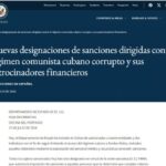 Marco Rubio anuncia nuevas medidas punitivas contra Cuba