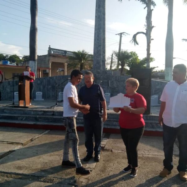 Ratificaron los cabaiguanenses su compromiso con la Revolución en acto por el 26 de Julio (+ Audio y Fotos)