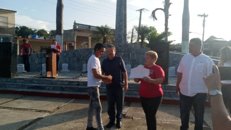 Ratificaron los cabaiguanenses su compromiso con la Revolución en acto por el 26 de Julio (+ Audio y Fotos)