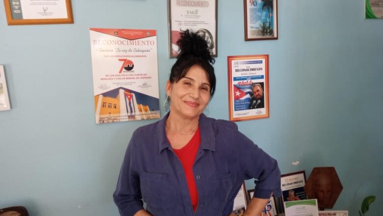 Una mujer cabaiguanense multiplica cantos de esperanza, alegría y solidaridad en su labor social (+ Audio)