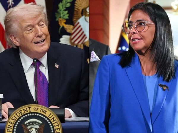 Encuentro de estreno de Trump y Delcy Rodríguez ocurrió en Nueva York a puerta cerrada