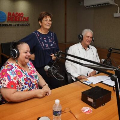 Presidente de Cuba anuncia nuevo programa radial “Criterio Compartido”