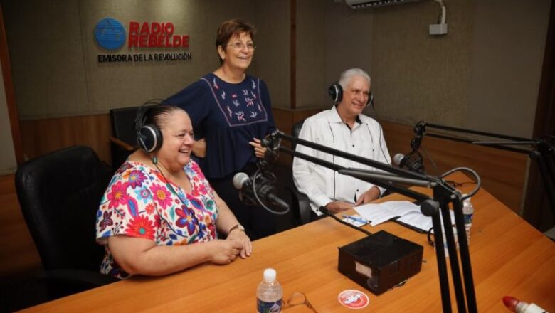 Presidente de Cuba anuncia nuevo programa radial “Criterio Compartido”