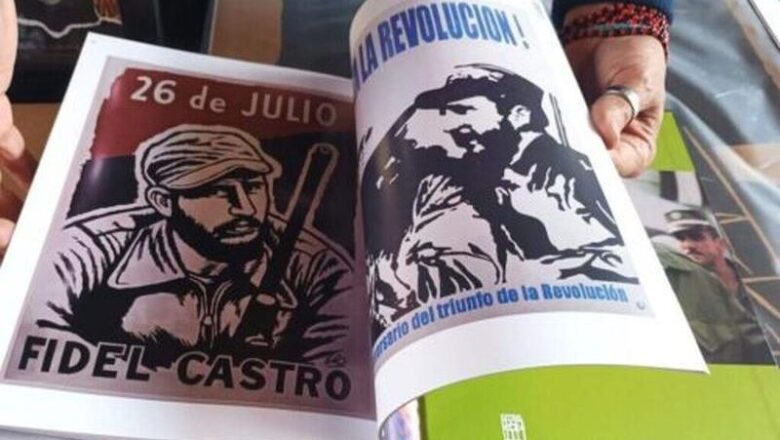 Presentan en Chile el libro gráfico Fidel cien años