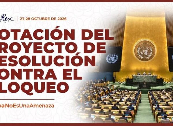 Cuba espera nuevo apoyo mayoritario contra el bloqueo en la ONU